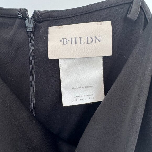 BHLDN Cali Satin Cowl-Neck Midi Slip Dress Size 0 - Picture 4 of 4